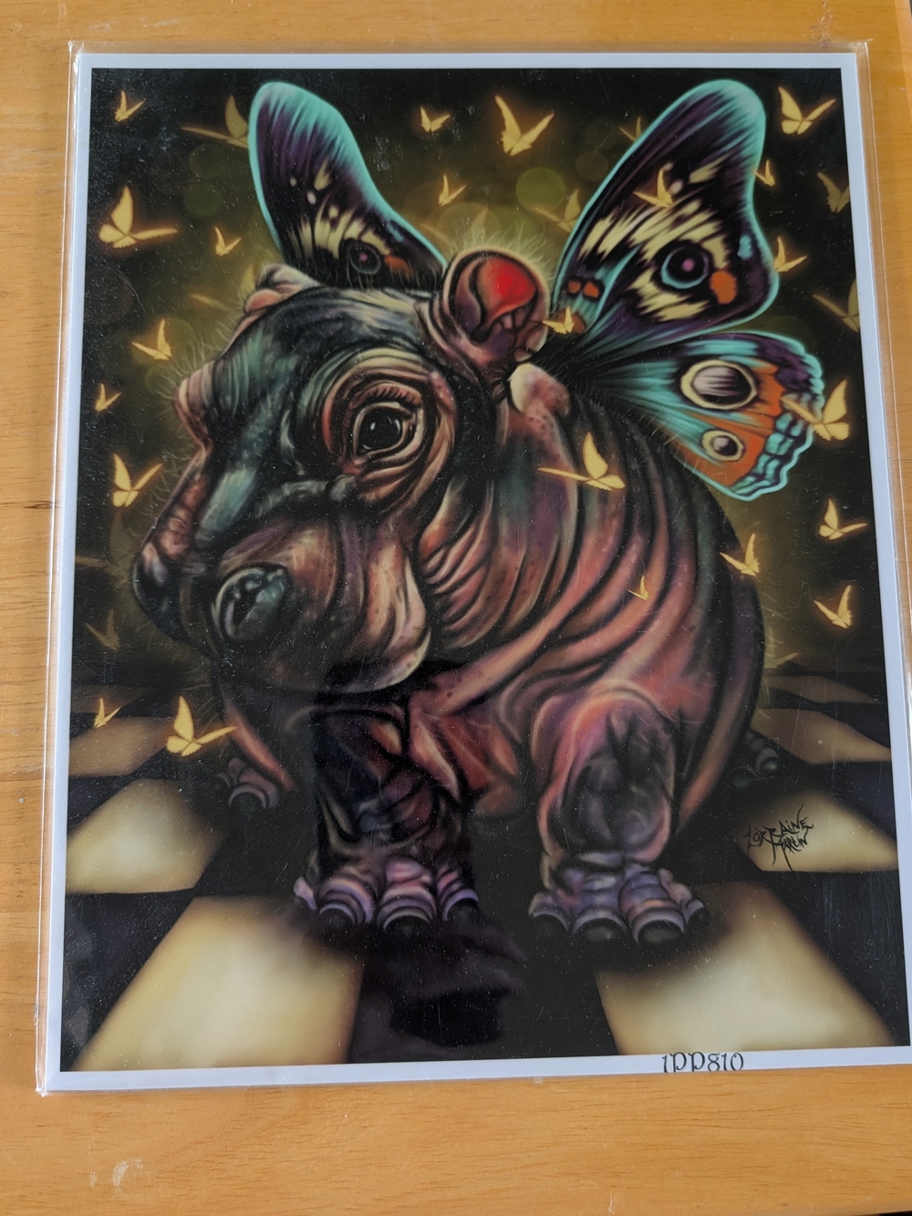 Butterpotomus Luster Print